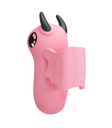 PRETTY LOVE MAGIC DEVIL RECHARGEABLE FINGER STIMULATOR PINK