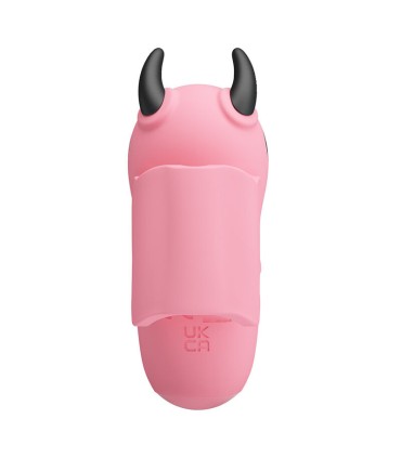 PRETTY LOVE MAGIC DEVIL RECHARGEABLE FINGER STIMULATOR PINK