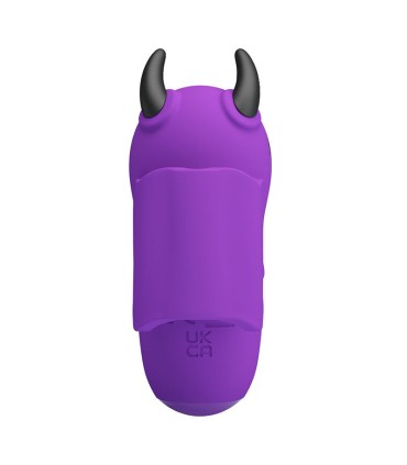 PRETTY LOVE MAGIC DEVIL PURPLE RECHARGEABLE FINGER STIMULATOR