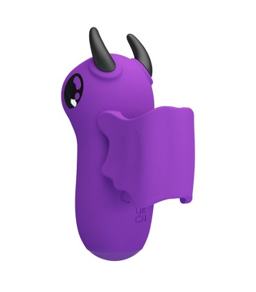PRETTY LOVE MAGIC DEVIL PURPLE RECHARGEABLE FINGER STIMULATOR