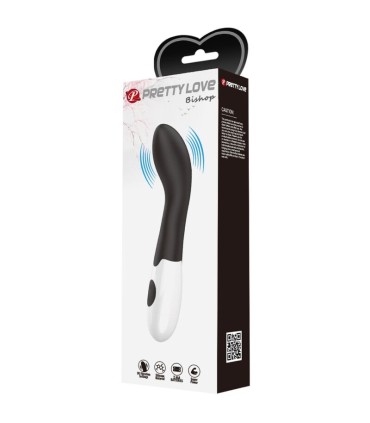 PRETTY LOVE BISHOP VIBRADOR PUNTO G 30 MODOS NEGRO