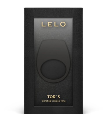 LELO TOR 3 ANILLO VIBRADOR NEGRO