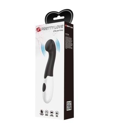 PRETTY LOVE CHARLES VIBRADOR PUNTO G 30 MODOS NEGRO