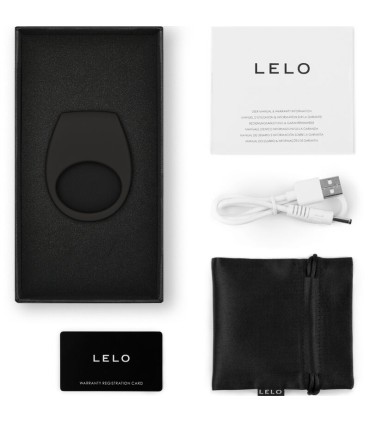 LELO TOR 3 ANILLO VIBRADOR NEGRO