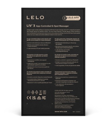 LELO LIV 3 ESTIMULADOR PUNTO G AZUL