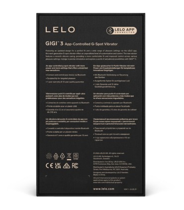 LELO GIGI 3 VIBRADOR PUNTO G ROSA