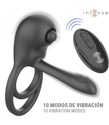 INTENSE SPIKE REMOTE CONTROL VIBRATING PENIS RING