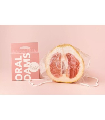 LOOVARA ORAL DAMS LATEX FREE ORAL BARRIERS 3 PCS