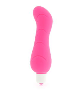 DOLCE VITA G SPOT VIBRADOR SILICONA ROSA