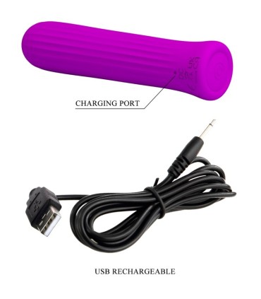 PRETTY LOVE BLANCHE VIBRADOR ESTIMALADOR ROSA