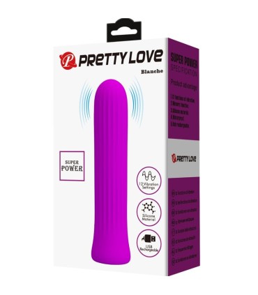 PRETTY LOVE BLANCHE VIBRADOR ESTIMALADOR ROSA