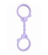 DIABLO PICANTE SILICONE HANDCUFFS MAUVE
