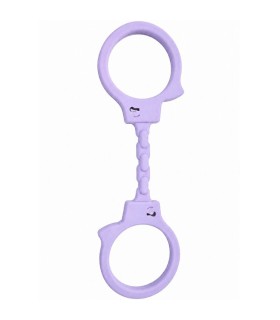 DIABLO PICANTE SILICONE HANDCUFFS MAUVE