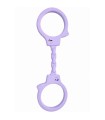 DIABLO PICANTE - SILICONE HANDCUFFS MAUVE