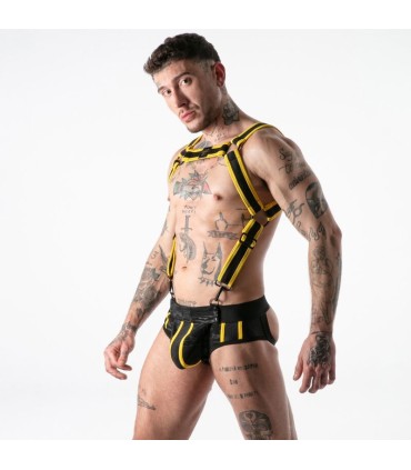 LOCKER GEAR FULL MILITARY ACCESS HARNESS YELLOW S M