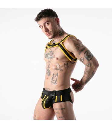 LOCKER GEAR FULL MILITARY ACCESS HARNESS YELLOW S M