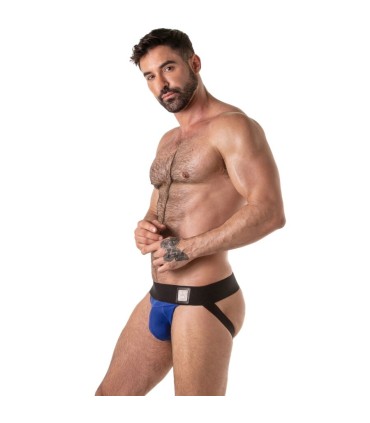 LOCKER GEAR WIDE WAISTBAND JOCKSTRAP BLUE S