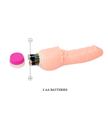 BAILE WAVES OF PLEASURE REALISTIC VIBRATING 195 CM