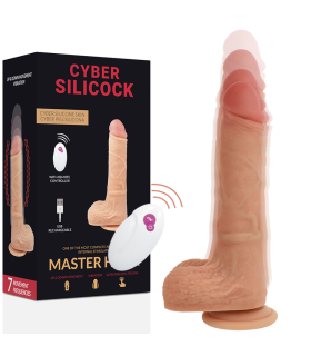 CYBER SILICOCK REALISTICO CONTROL REMOTO MASTER HUCK 209 CM O 4 CM