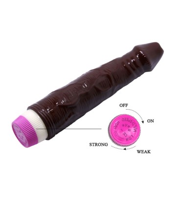 BAILE WAVES OF PLEASURE VIBRADOR 23 CM MARRON
