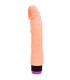 BAILE VIBRADOR REALISTICO FLEXIBLE NATURAL 24 CM