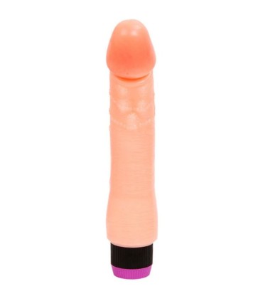 BAILE VIBRADOR REALISTICO FLEXIBLE NATURAL 24 CM