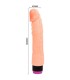BAILE VIBRADOR REALISTICO FLEXIBLE NATURAL 24 CM