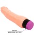 BAILE VIBRADOR REALISTICO FLEXIBLE NATURAL 24 CM