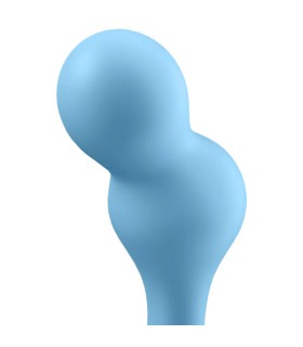 SATISFYER DEEP DIVER PLUG VIBRADOR APP AZUL