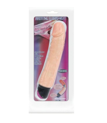 BAILE VIBRADOR REALISTICO FLEXIBLE 25 CM