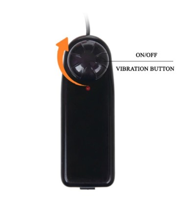 BAILE THE BIG PENIS DILDO CON VIBRACION NATURAL 235 CM