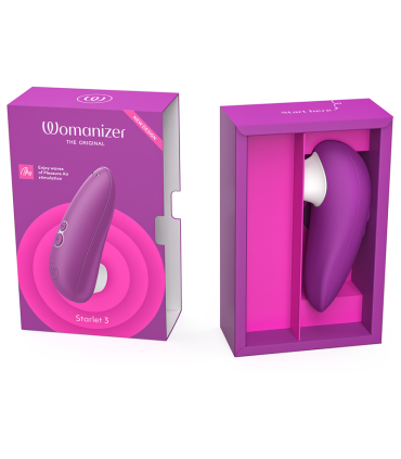 WOMANIZER STARLET 3 CLITORAL STIMULATOR VIOLET