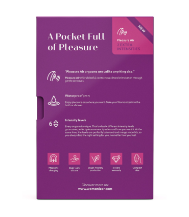 WOMANIZER STARLET 3 CLITORAL STIMULATOR VIOLET