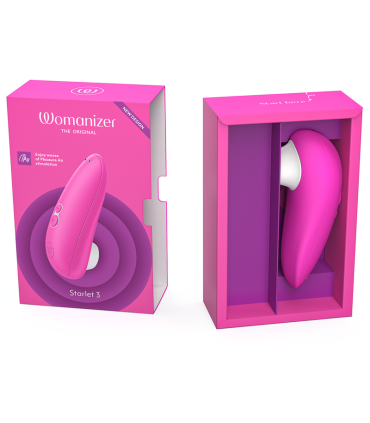 WOMANIZER STARLET 3 CLITORAL STIMULATOR PINK