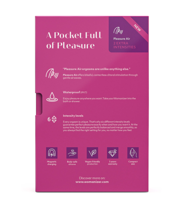 WOMANIZER STARLET 3 CLITORAL STIMULATOR PINK