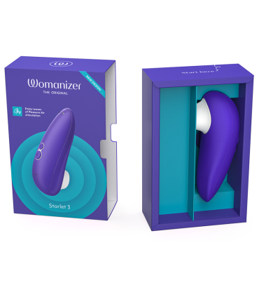 WOMANIZER STARLET 3 CLITORAL STIMULATOR INDIGO