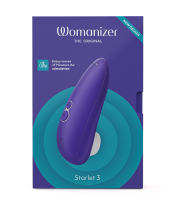WOMANIZER STARLET 3 CLITORAL STIMULATOR INDIGO