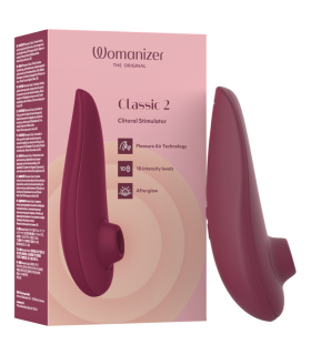 WOMANIZER CLASSIC 2 CLITORAL STIMULATOR BORDEAUX