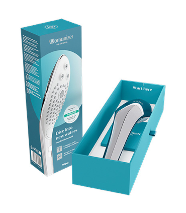 WOMANIZER WAVE CLITORAL STIMULATING SHOWER HEAD CHROME