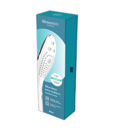 WOMANIZER WAVE CLITORAL STIMULATING SHOWER HEAD CHROME