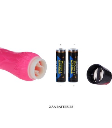 BAILE VIBRATOR DAAPLY PLEASURE MULTIVELOCIDAD ROSA