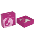 WOMANIZER BLEND RABBIT VIBRATOR STIMULATOR VIBRANT PINK