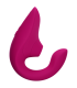WOMANIZER BLEND RABBIT VIBRATOR STIMULATOR VIBRANT PINK
