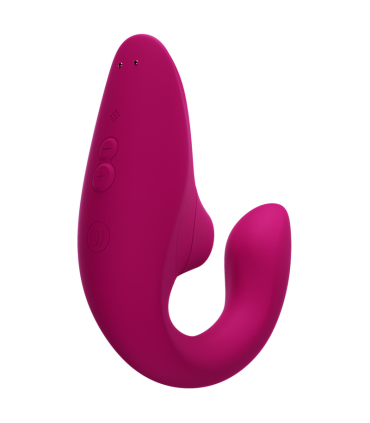 WOMANIZER BLEND RABBIT VIBRATOR STIMULATOR VIBRANT PINK