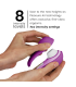 WOMANIZER LIBERTY 2 CLITORIS STIMULATOR SUCTION VIOLET