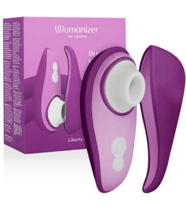 WOMANIZER LIBERTY 2 CLITORIS STIMULATOR SUCTION VIOLET