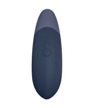 WOMANIZER VIBE LAY ON SILENT VIBRATOR DARK BLUE