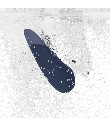WOMANIZER VIBE LAY ON SILENT VIBRATOR DARK BLUE