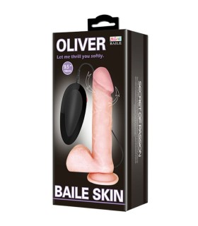 BAILE VIBRADOR REALISTICO OLIVER CON FUNCION ROTACION