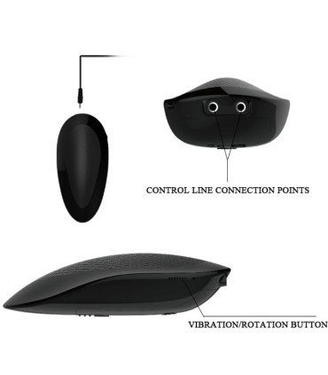 BAILE VIBRADOR REALISTICO OLIVER CON FUNCION ROTACION